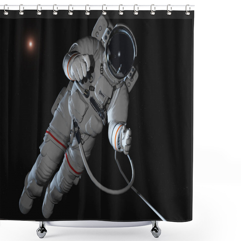 Personality  The Astronaut Shower Curtains