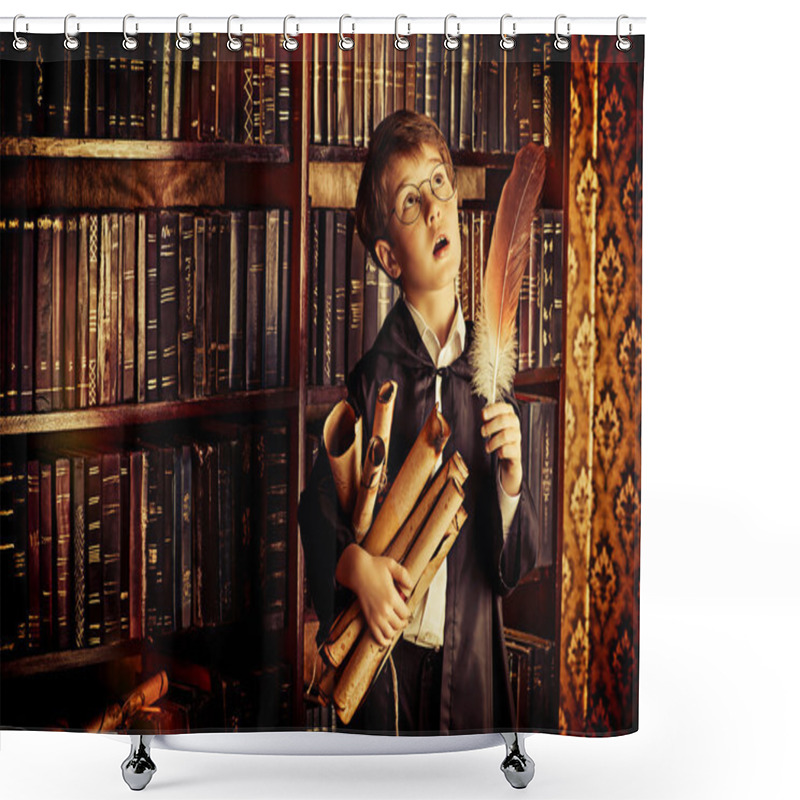 Personality  Old Manuscripts Shower Curtains