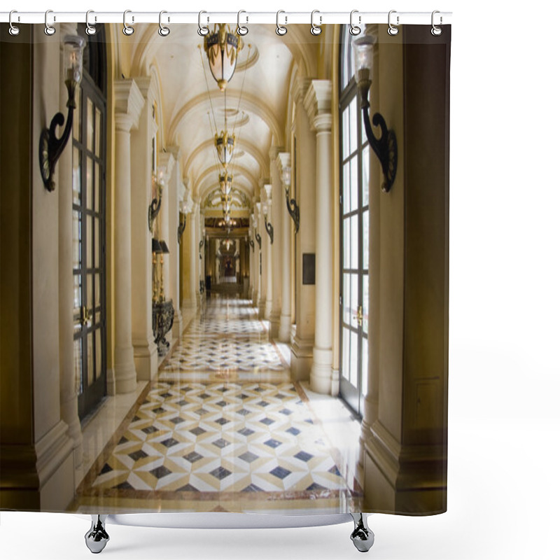 Personality  Luxury Classic Colonnade Corridor Shower Curtains