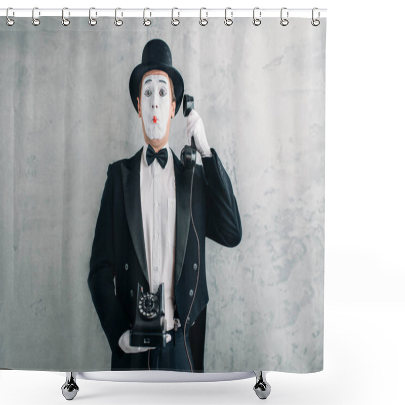 Personality  Pantomime Theater Actor  Shower Curtains