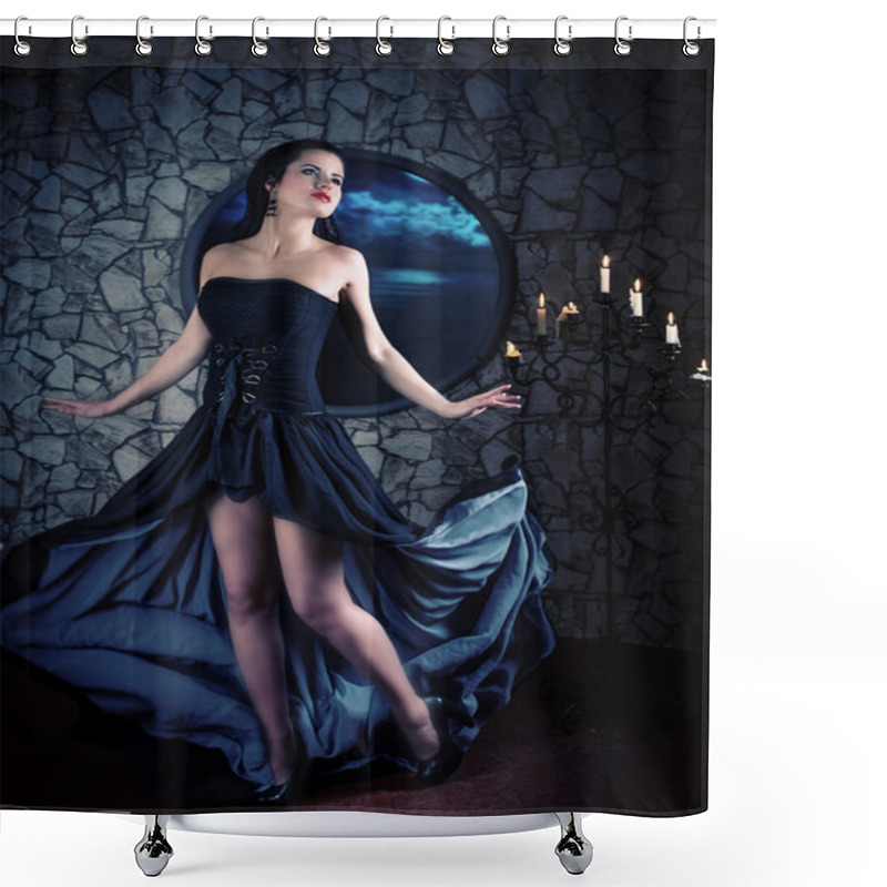 Personality  Dancing Witch Shower Curtains