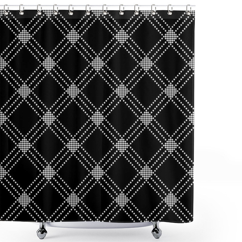 Personality  Seamless Pattern Sto Shower Curtains