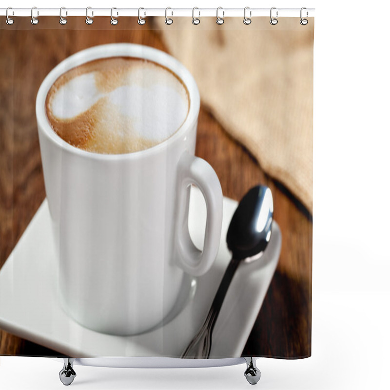 Personality  Coffee Shower Curtains