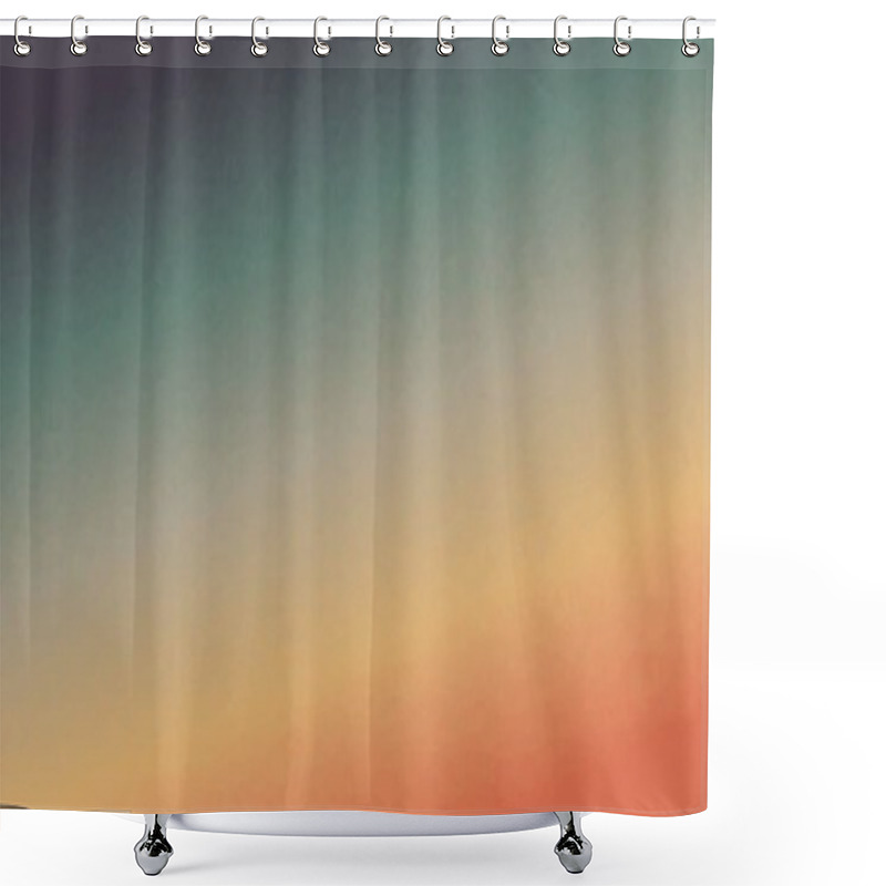 Personality  Abstract Geometric Background With Poly Pattern Shower Curtains