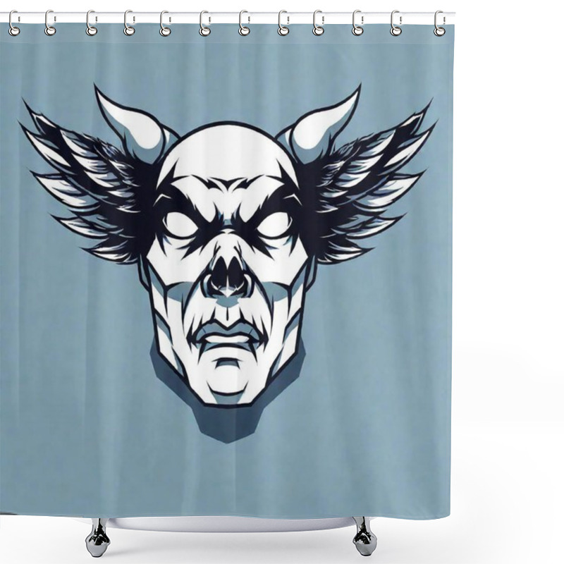 Personality  Angel With Wings, Wings Shower Curtains