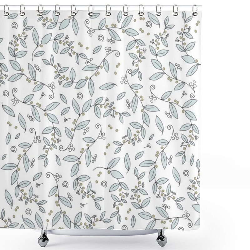 Personality  Beautiful Olive Branches Background Shower Curtains