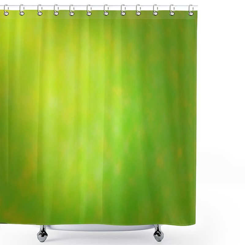 Personality  Light On The Studio Green Texture Shower Curtains