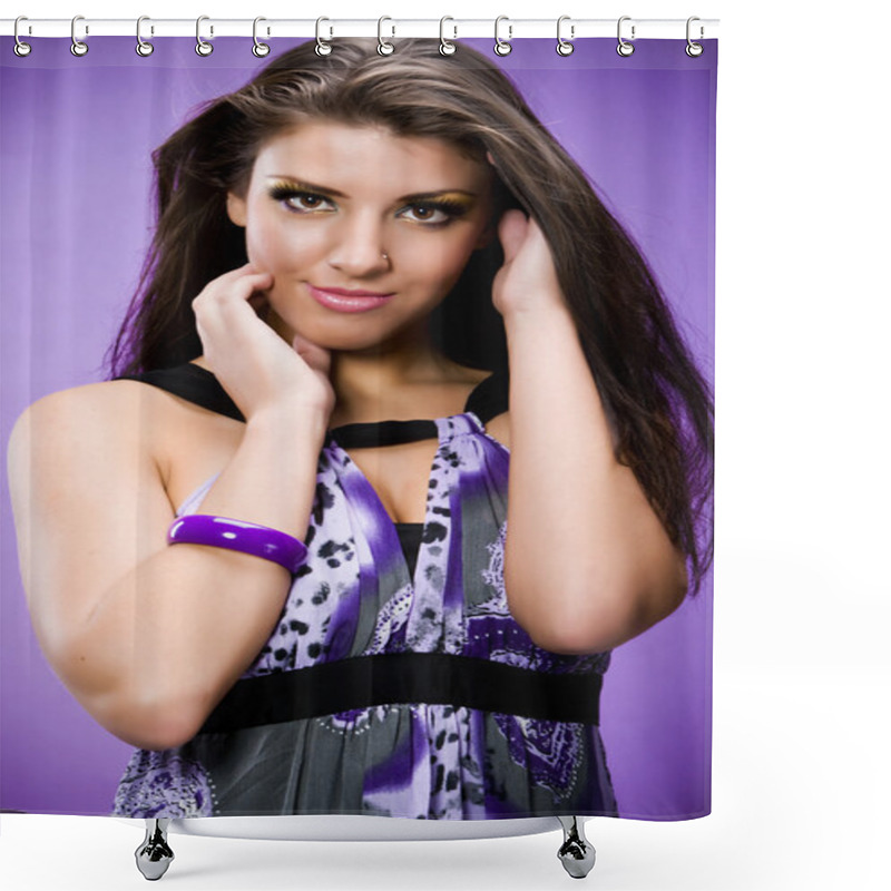 Personality  Lilac Symphony Shower Curtains