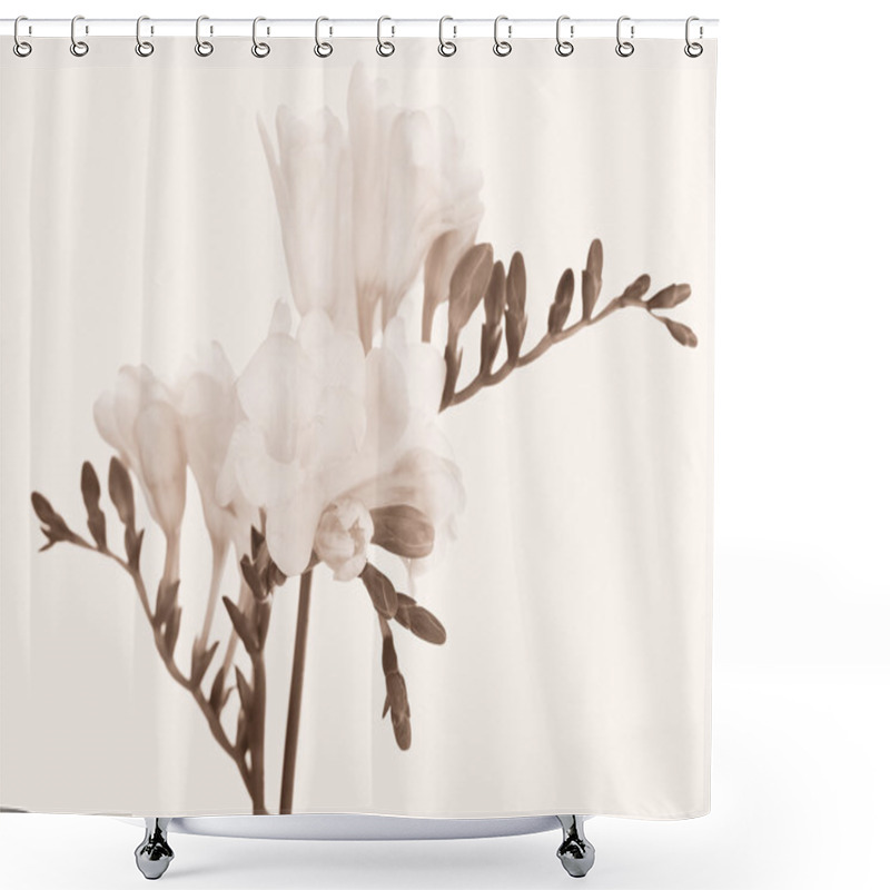 Personality  Beautiful Spring Flowers Shower Curtains