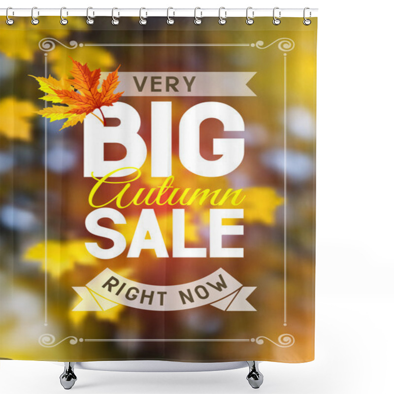 Personality  Autumn Sale Shower Curtains