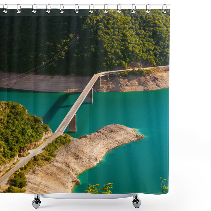 Personality  Piva Canyon - Montenegro Shower Curtains