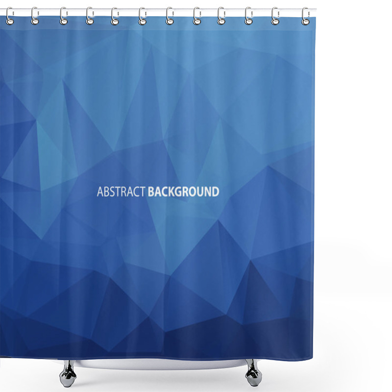 Personality  Geometrical Background Shower Curtains