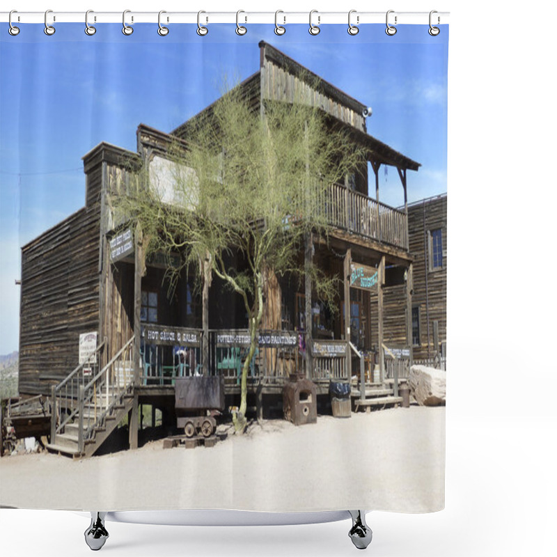 Personality  Old Shop  In Goldfield Ghost Town Shower Curtains