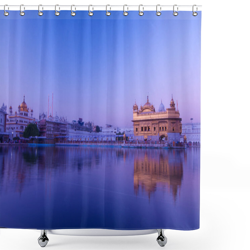 Personality  Sunrise At Golden Temple Shower Curtains