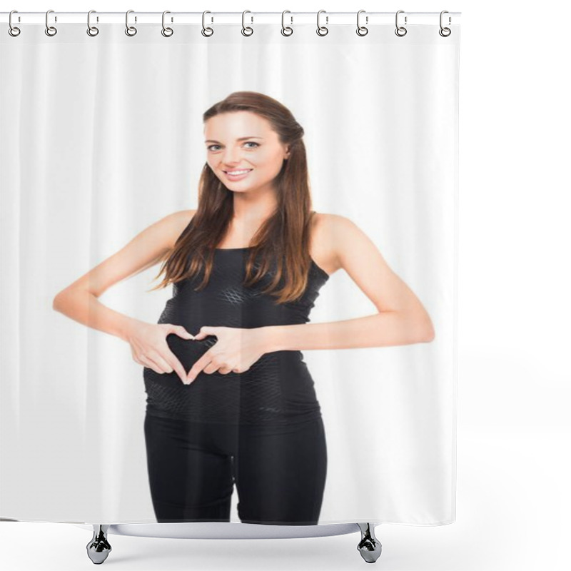 Personality  Pregnant Shower Curtains