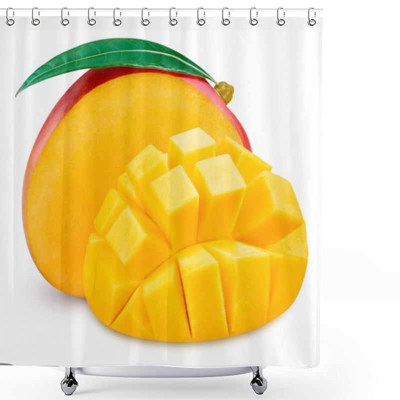 Personality  Ripe mango isolated shower curtains