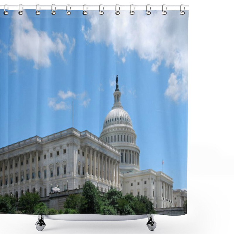 Personality  Capitol In Washington D.C., The Capital Of The United States Shower Curtains