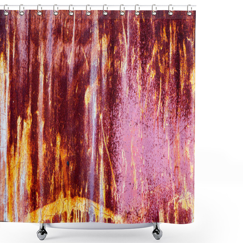 Personality  Metallic Background. Metal Texture. Abstract Pattern. Iron Background Shower Curtains