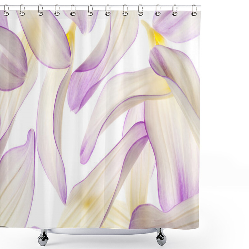 Personality  Closeup Flower Background Shower Curtains