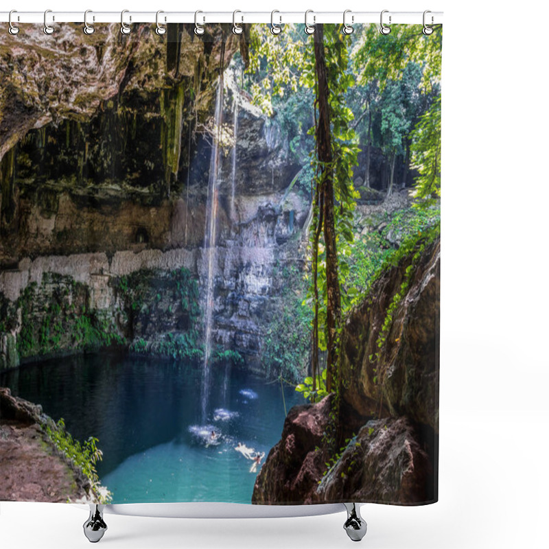 Personality  Cenote Zaci - Valladolid, Mexico Shower Curtains