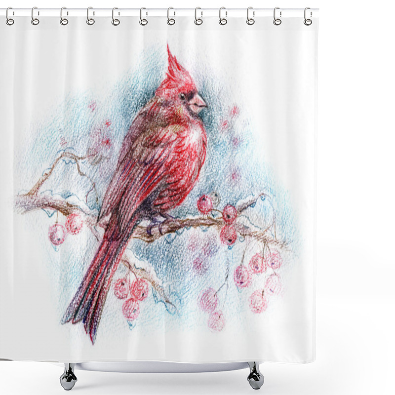 Personality  Birds Art Shower Curtains