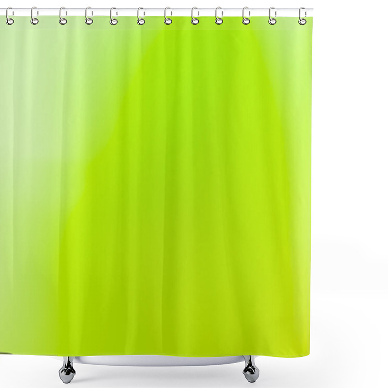 Personality  Abstract Green Gradient Background Shower Curtains