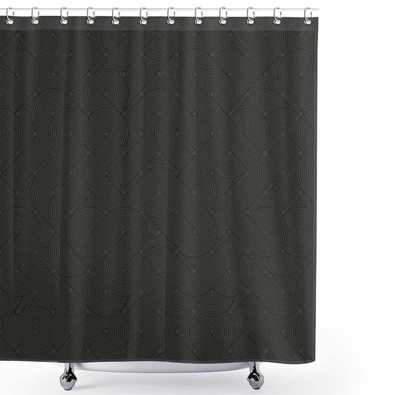 Personality  Abstract Pattern Shower Curtains