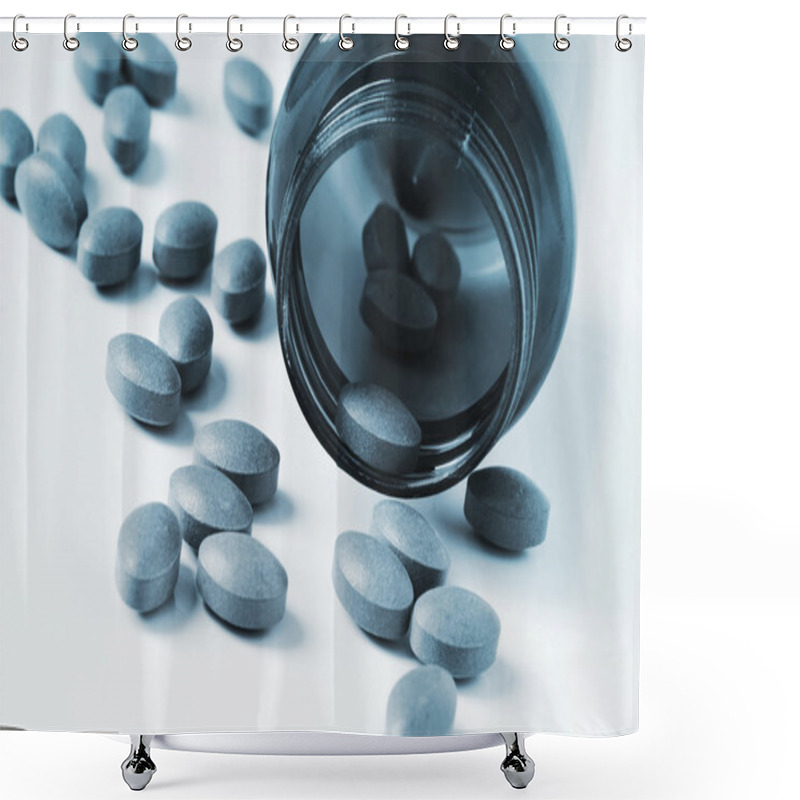 Personality  Pills Shower Curtains