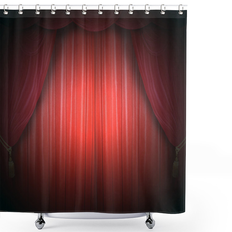 Personality  Light On - Curtains Open Shower Curtains