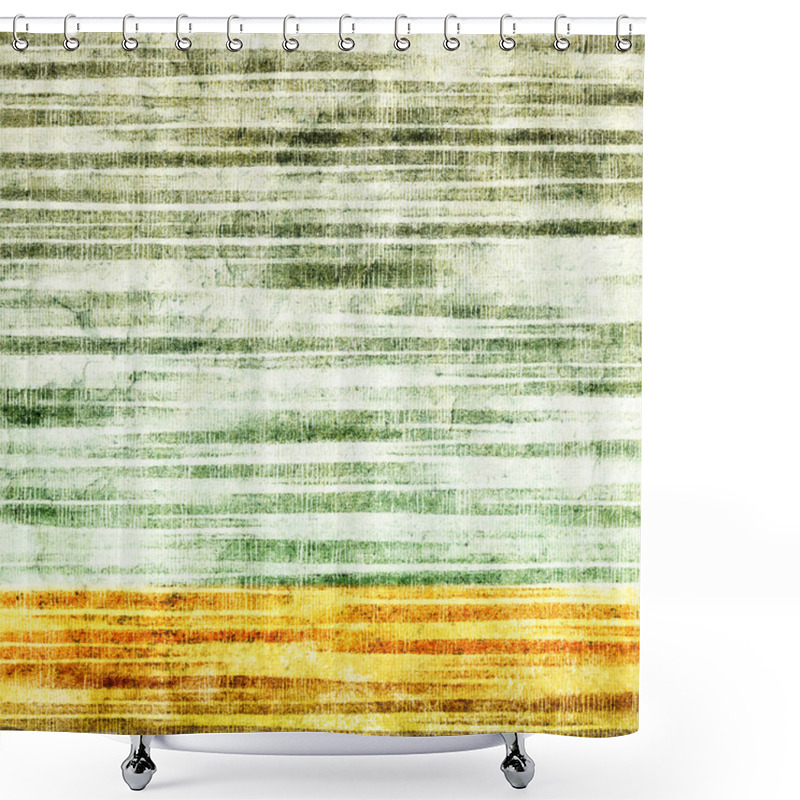 Personality  Grunge Landscape Shower Curtains