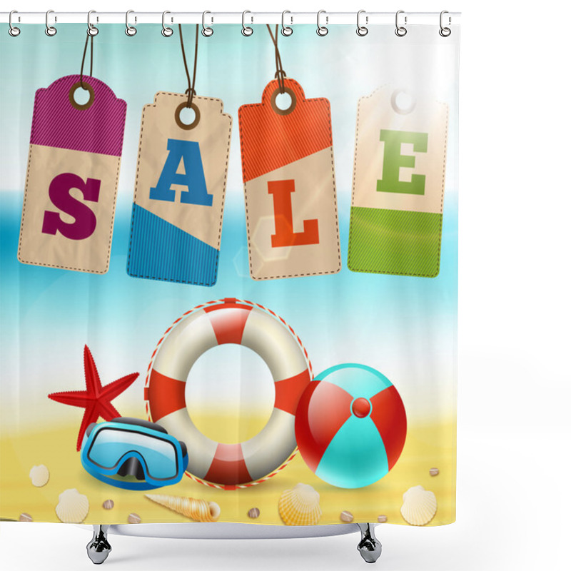 Personality  Summer Sale Wallpaper Shower Curtains