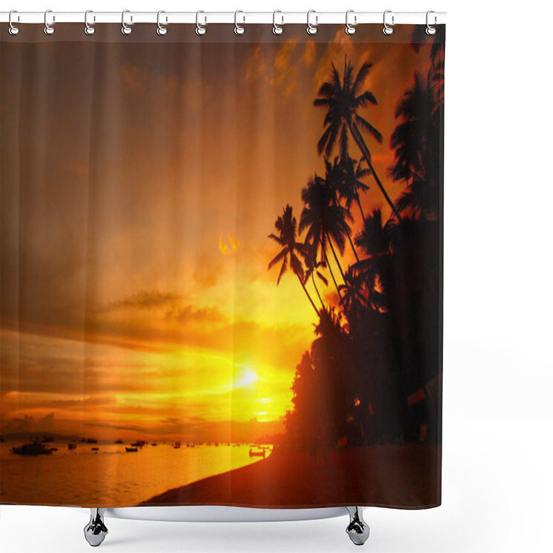 Personality  Sunset Shower Curtains