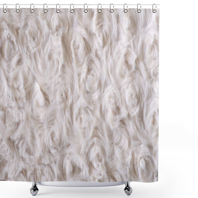 Personality  Background Of Artificial Fur  Shower Curtains