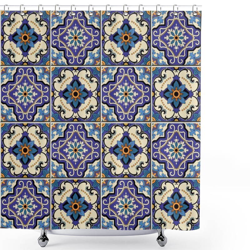 Personality  Gorgeous Seamless Pattern Shower Curtains