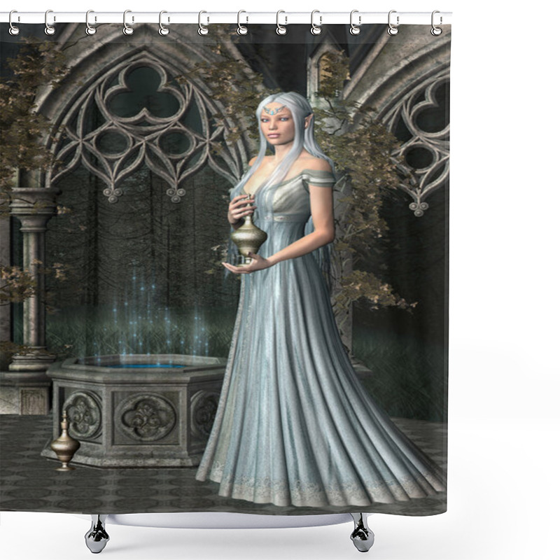 Personality  Fairy Woman Shower Curtains