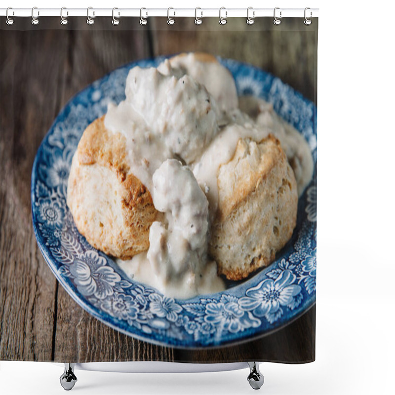 Personality  Biscuits And Gravy  Shower Curtains