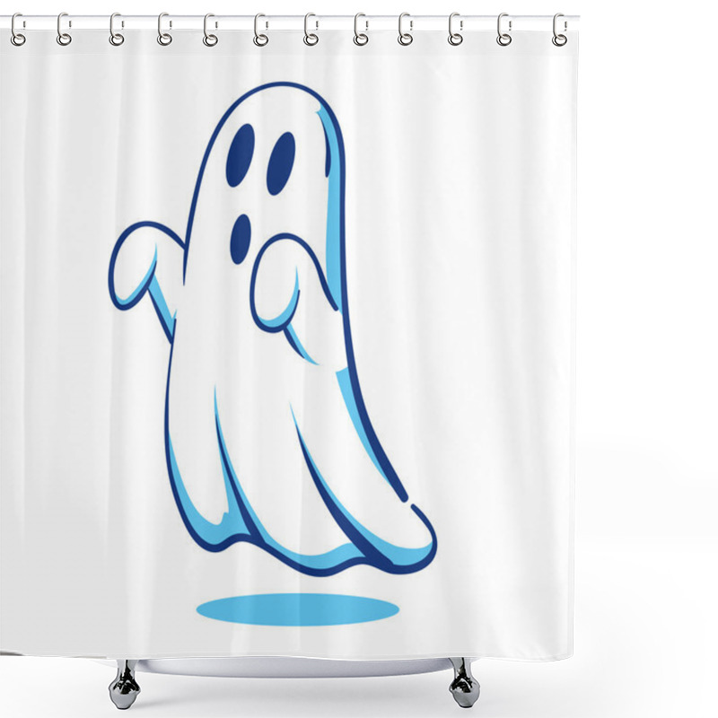 Personality  Spooky Ghost Shower Curtains