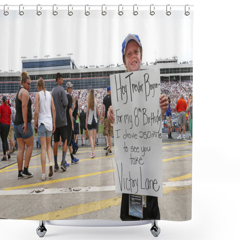 Personality  NASCAR: May 29 Coca-Cola 600 Shower Curtains