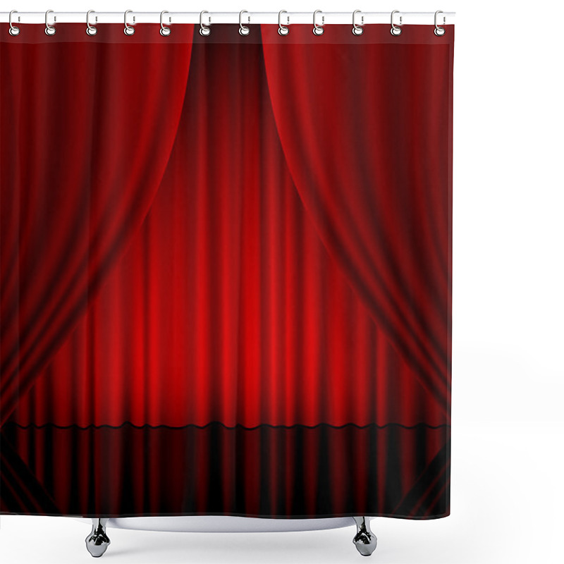 Personality  Theatre Curtain Vertical Shower Curtains