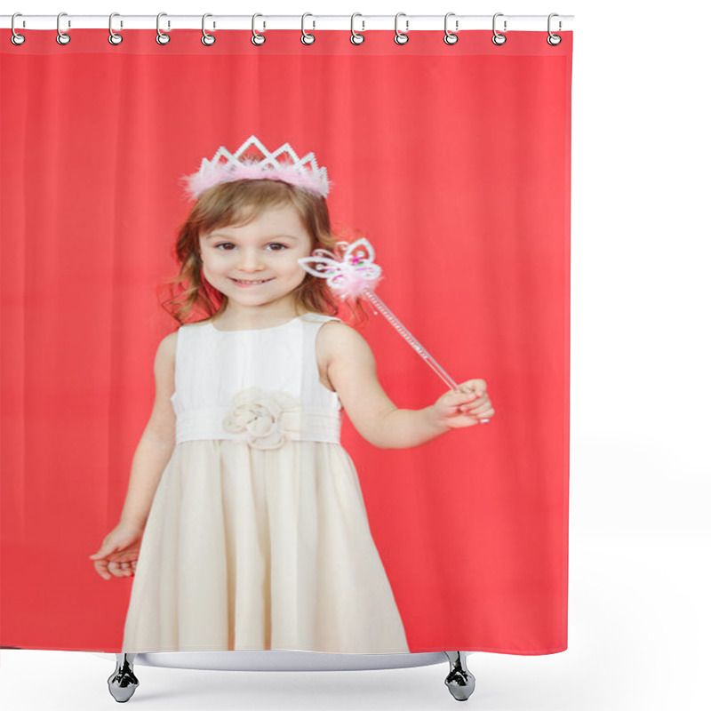 Personality  Beautiful Girl Dressed In Fairy     Shower Curtains