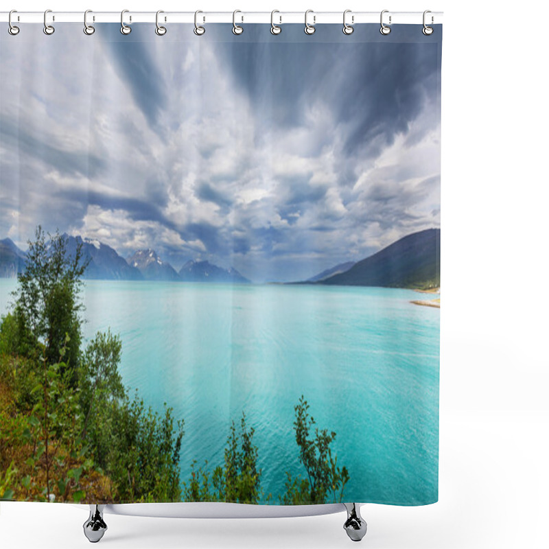 Personality  Northern Norway Shower Curtains