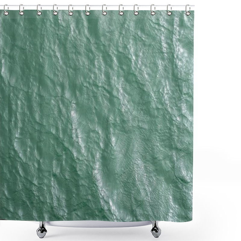 Personality  Rippling Ocean Water Reflecting Sunlight In Tranquil Hues. Shower Curtains