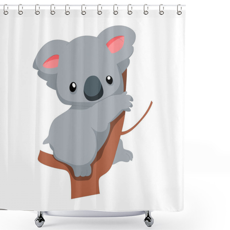 Personality  Koala Shower Curtains