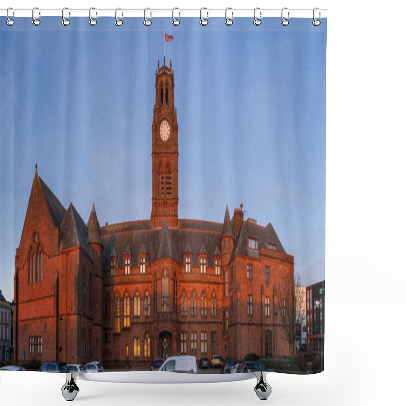 Personality  The Town Hall In Barrow-in-Furness, Cumbria, UK Shower Curtains