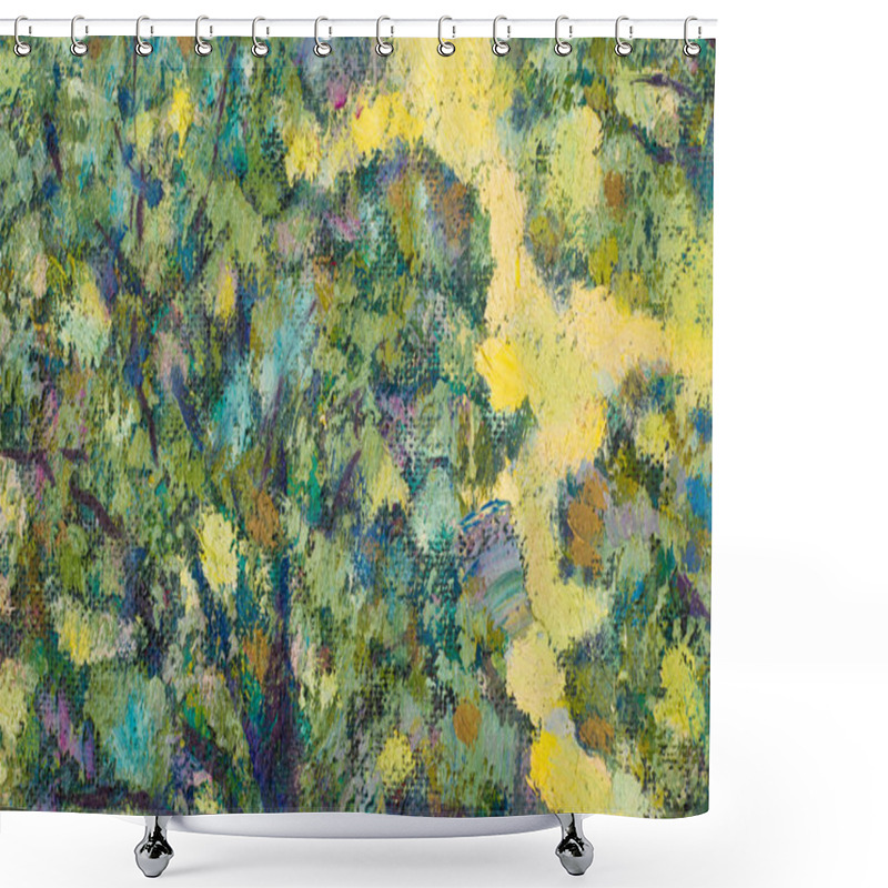 Personality  Ethnography, M.Sh. Khaziev. Honored Artist Of Tatarstan.  Shower Curtains