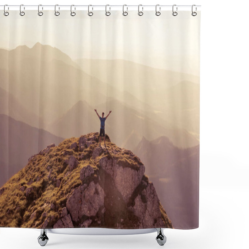 Personality  Successful People Sport, Motivation, Inspiration Shower Curtains