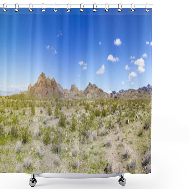 Personality  Landscape Of Route 66 Near Oatman Shower Curtains