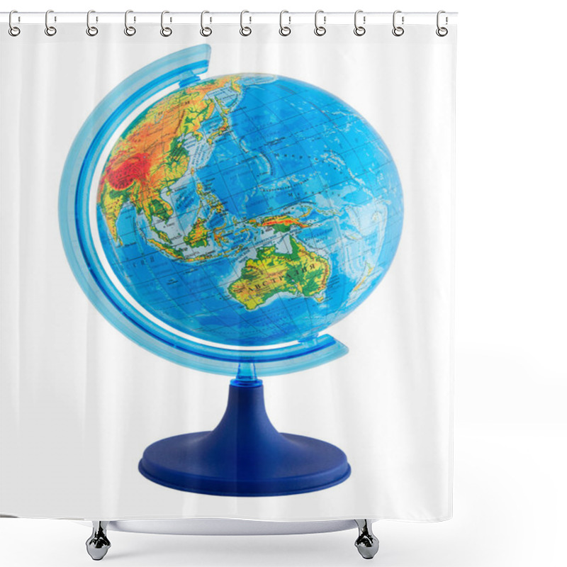 Personality  Globe Isolated Shower Curtains