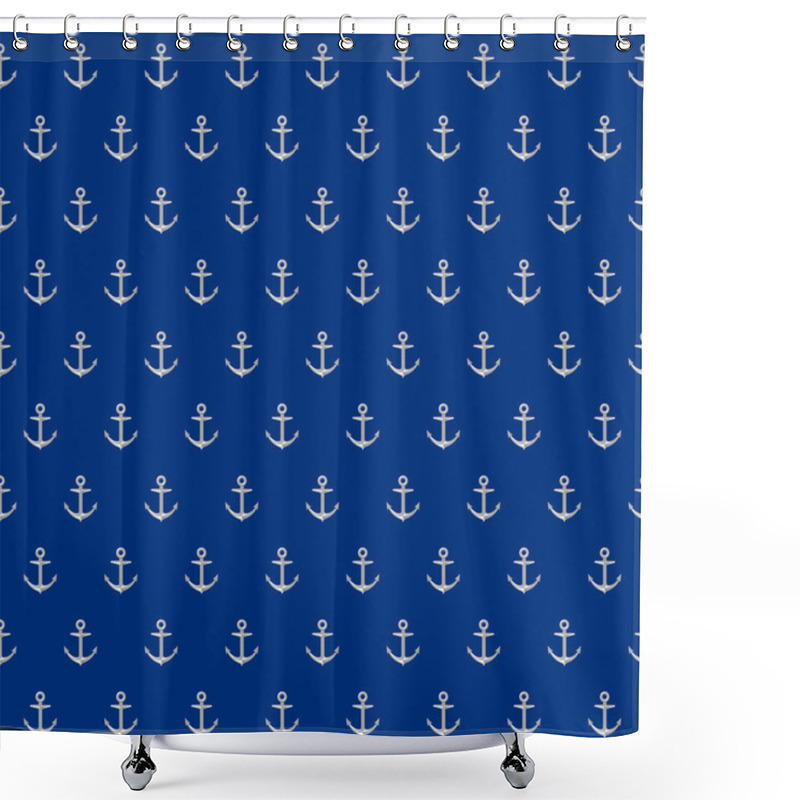 Personality  Nautical Background Shower Curtains