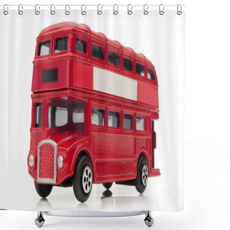 Personality  London Bus Shower Curtains